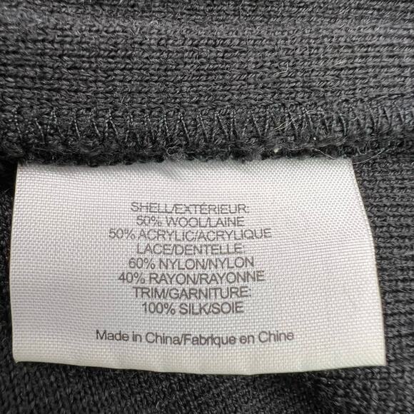 Tory Burch Womens M Cocktail Dress Lace‎ Stretch Elegant Party Flirty Whimsygoth - Picture 8 of 8